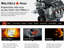 Tablet Screenshot of militecminas.com.br